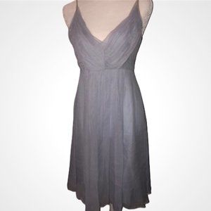 Saja Light Blue Silk Cocktail Dress size 2